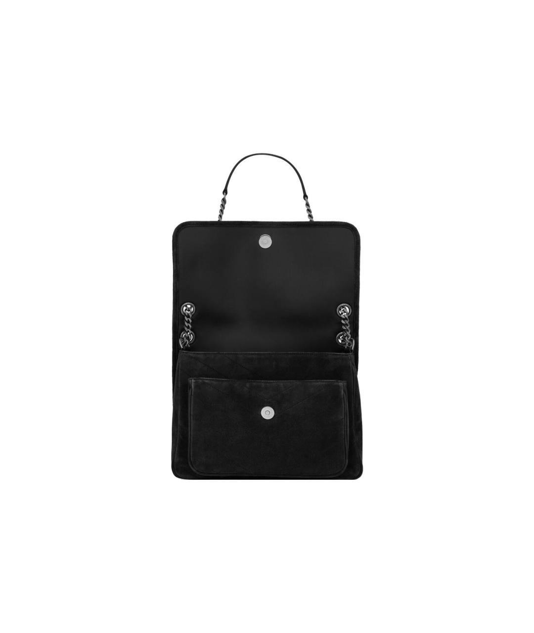 SAINT LAURENT Черная сумка через плечо, фото 3