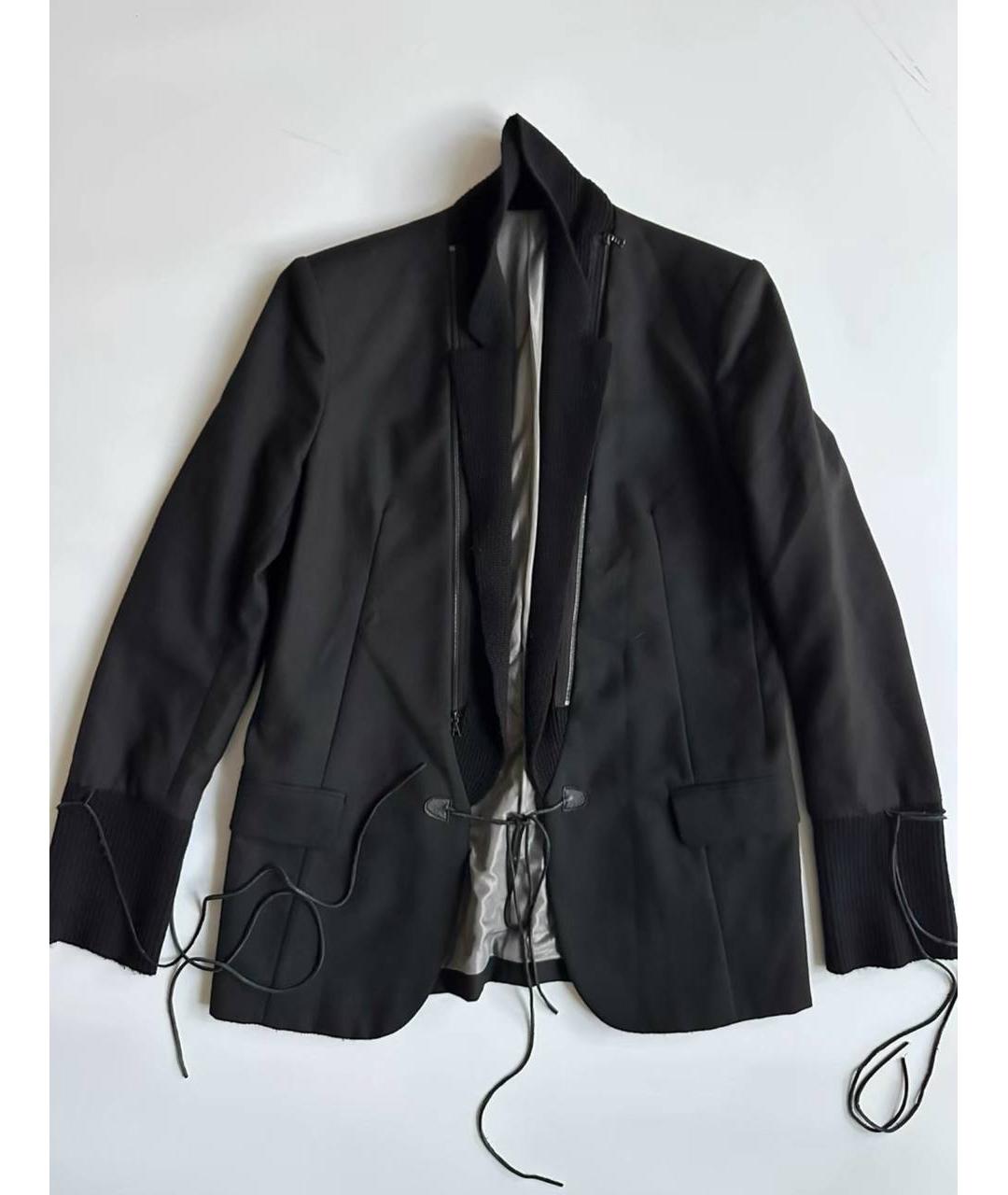 UNDERCOVER Черный хлопковый жакет/пиджак, фото 6