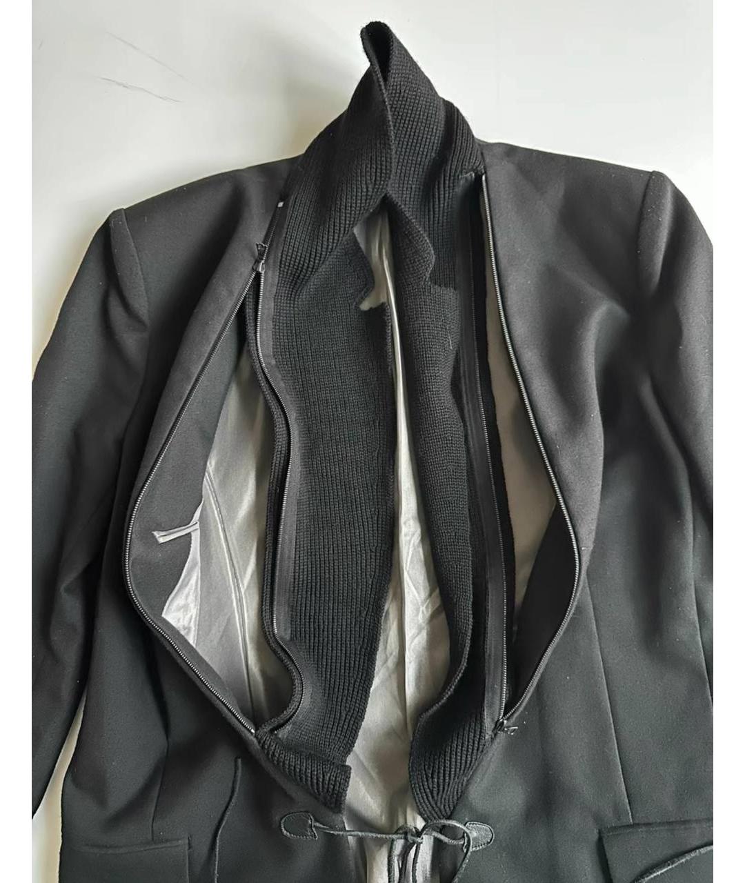 UNDERCOVER Черный хлопковый жакет/пиджак, фото 2