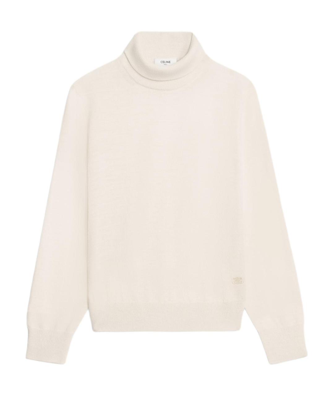 CELINE Бежевый джемпер / свитер, фото 1