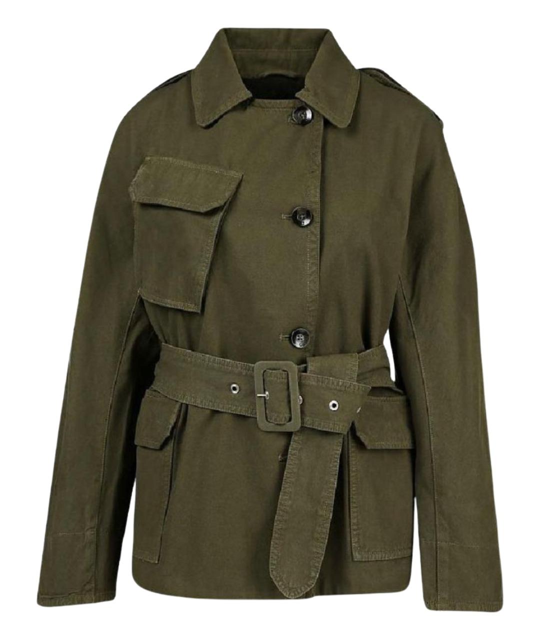 CLOSED Хаки хлопковая куртка, фото 1