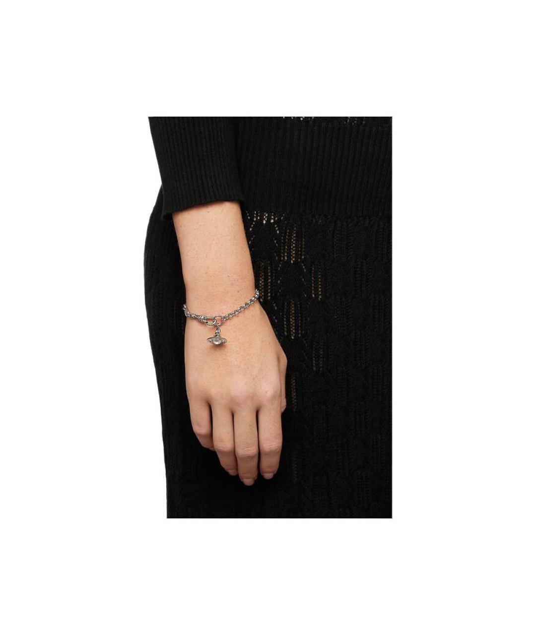 VIVIENNE WESTWOOD Серебрянный браслет, фото 5