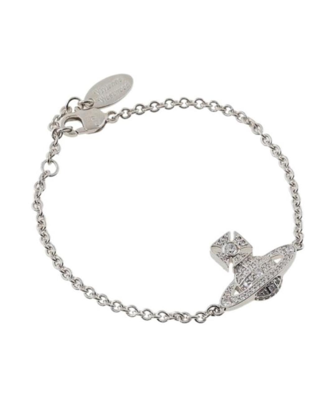 VIVIENNE WESTWOOD Серебрянный латунный браслет, фото 3