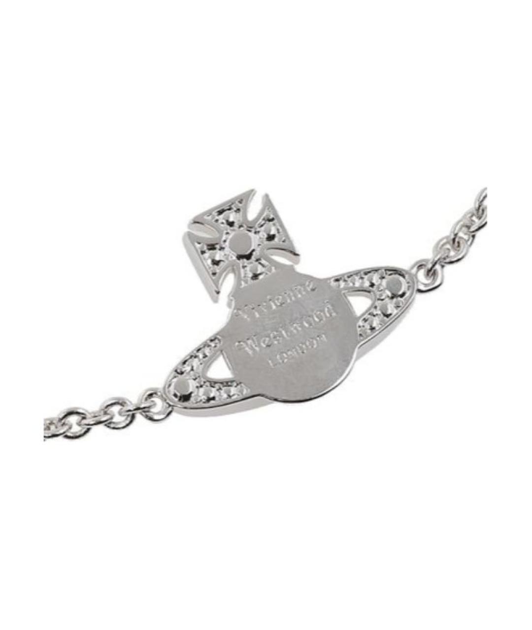 VIVIENNE WESTWOOD Серебрянный латунный браслет, фото 4