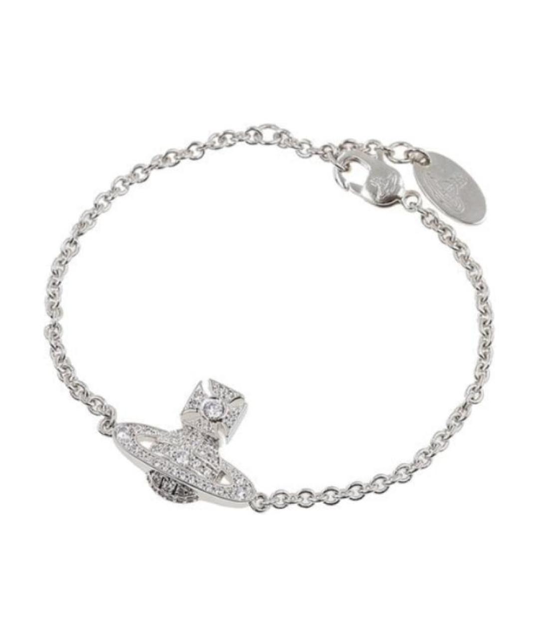 VIVIENNE WESTWOOD Серебрянный латунный браслет, фото 2