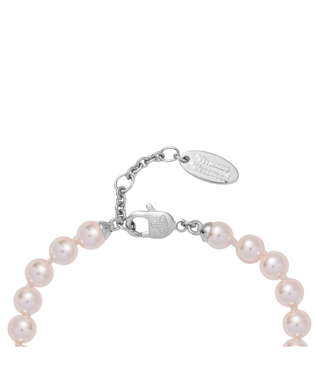 VIVIENNE WESTWOOD Серебрянный латунный браслет, фото 4