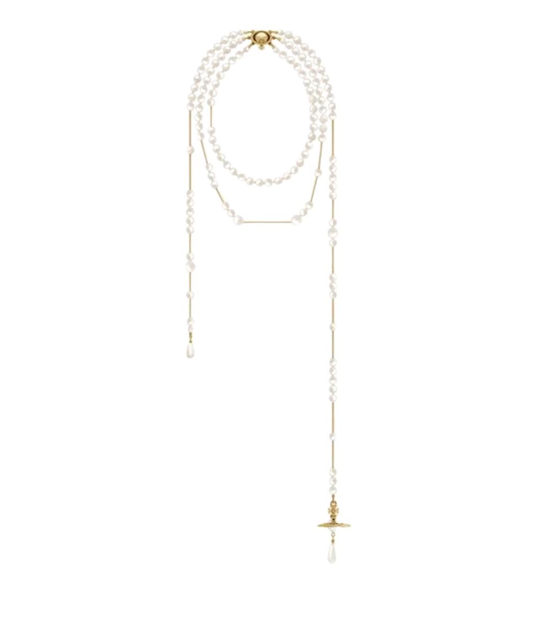 VIVIENNE WESTWOOD Золотое колье, фото 1