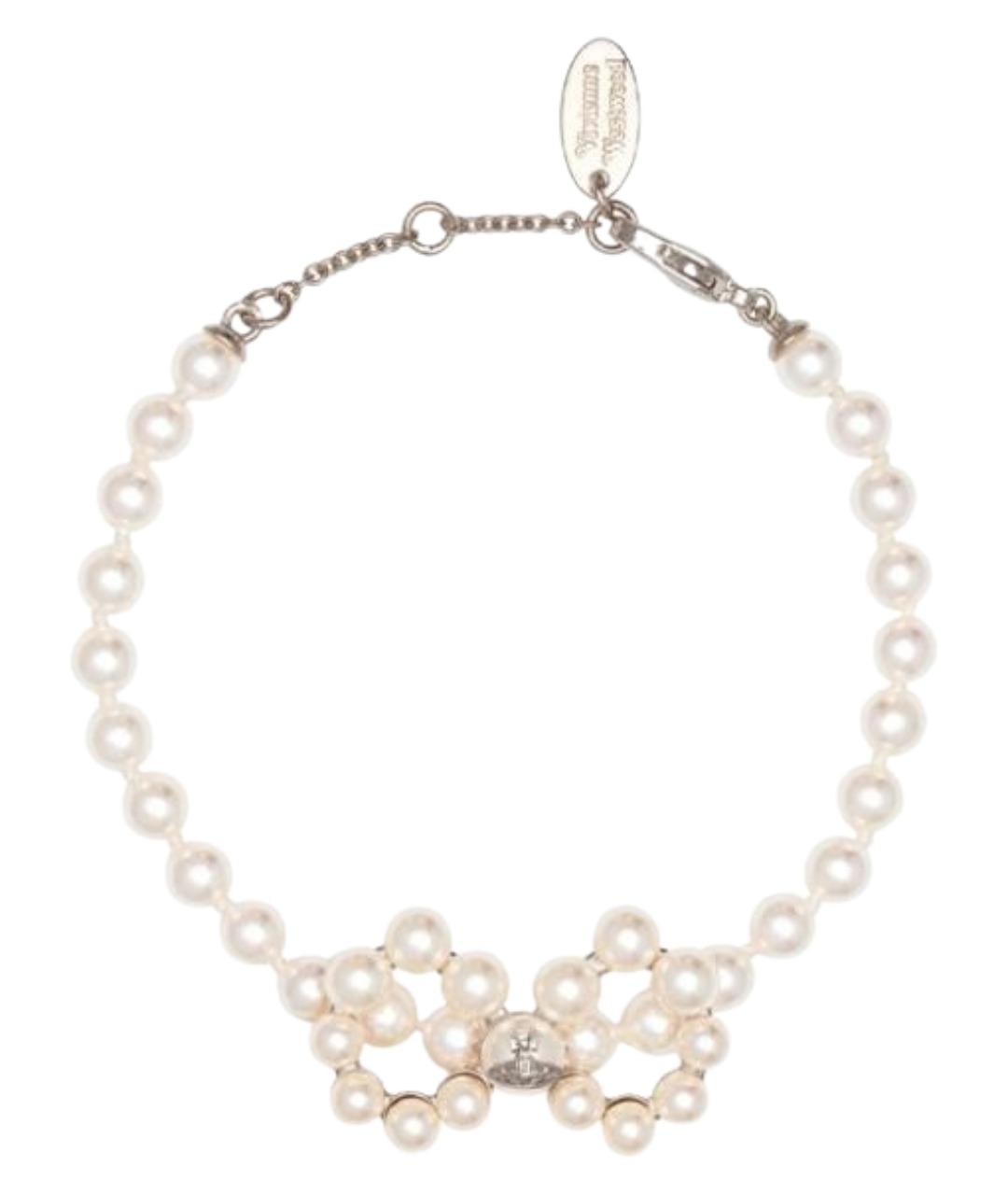 VIVIENNE WESTWOOD Белый браслет, фото 1