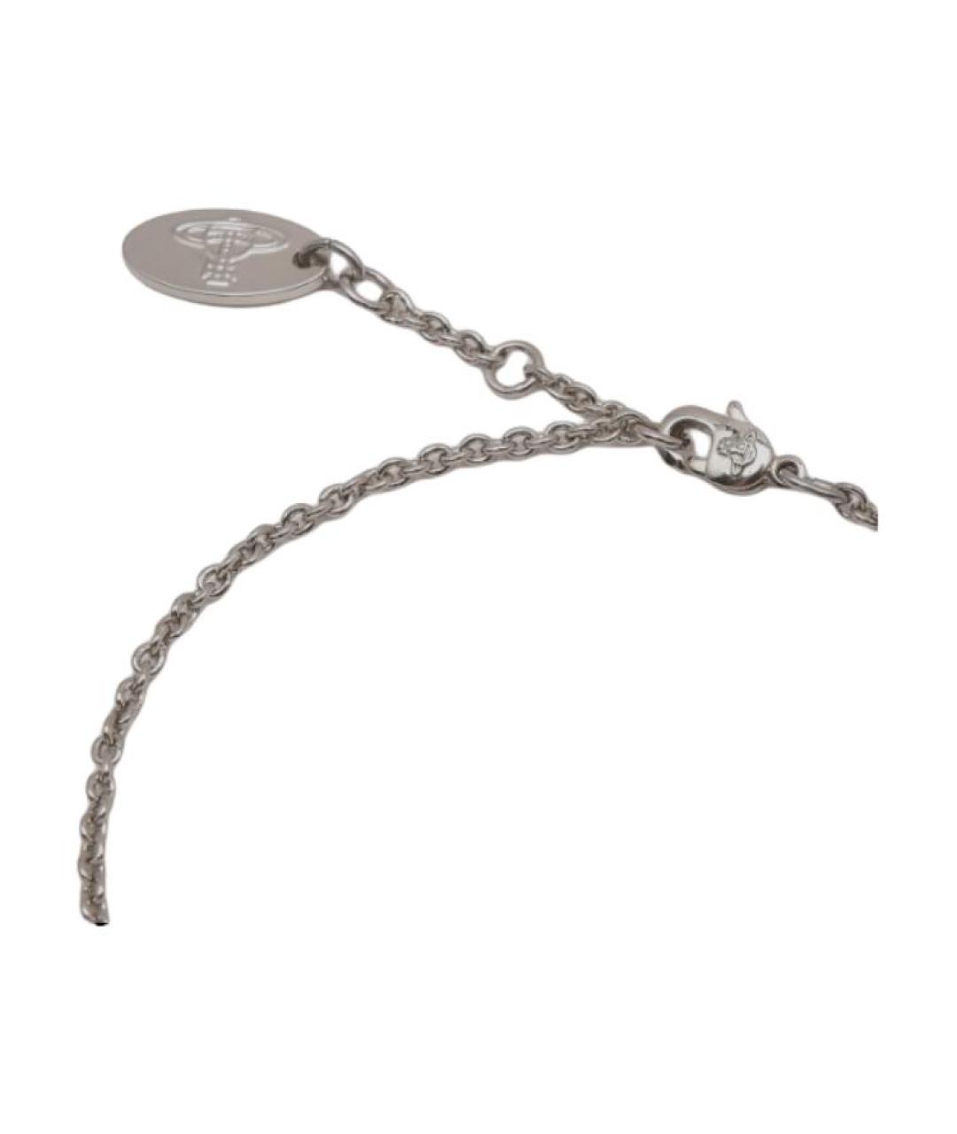 VIVIENNE WESTWOOD Серебрянный латунный браслет, фото 4