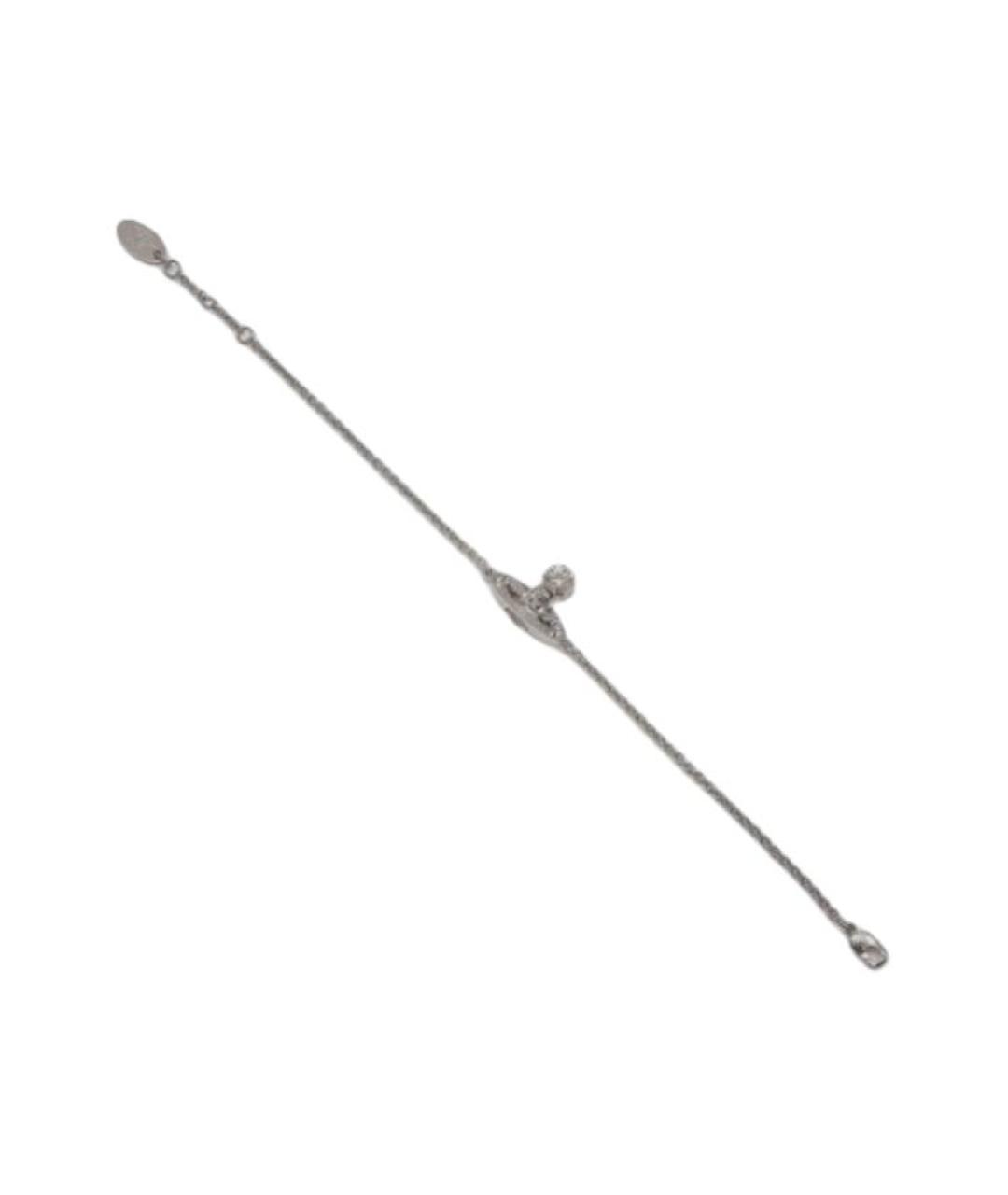 VIVIENNE WESTWOOD Серебрянный латунный браслет, фото 3