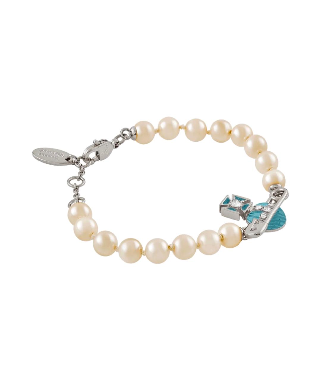 VIVIENNE WESTWOOD Серебрянный латунный браслет, фото 2