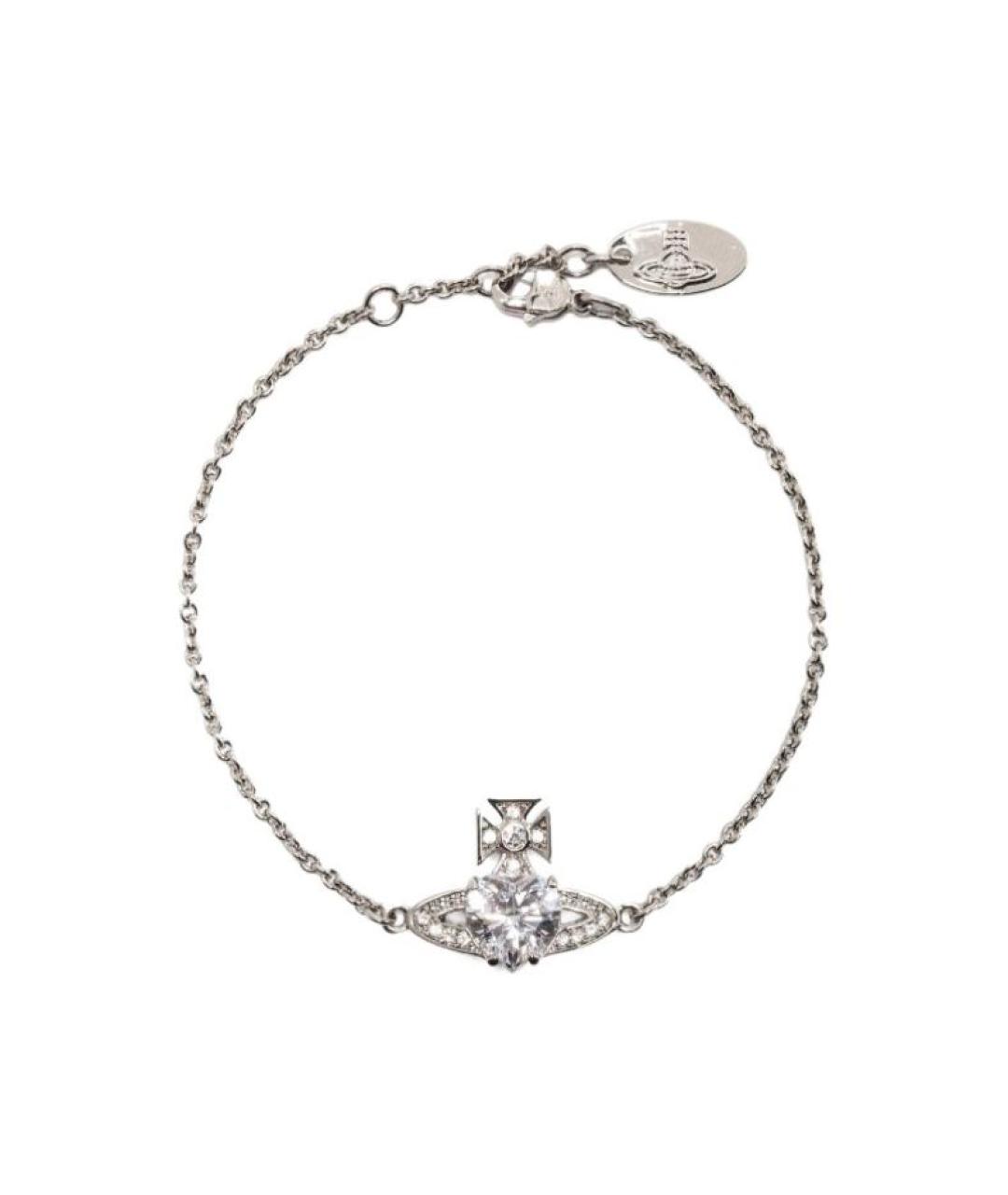 VIVIENNE WESTWOOD Серебрянный латунный браслет, фото 2