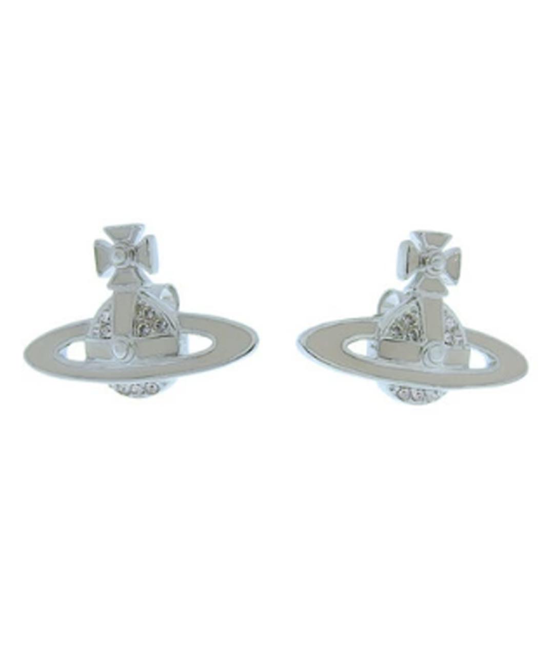 VIVIENNE WESTWOOD Серебряные латунные серьги, фото 3