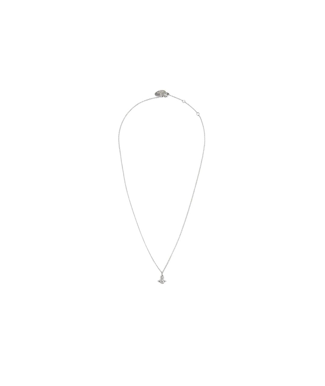 VIVIENNE WESTWOOD Серебряная латунная цепочка, фото 2