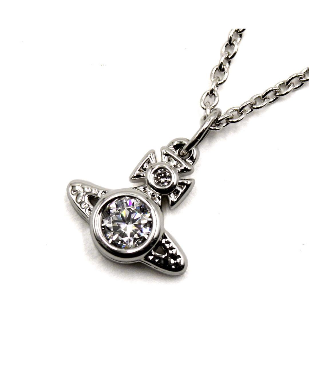 VIVIENNE WESTWOOD Серебряная латунная цепочка, фото 1