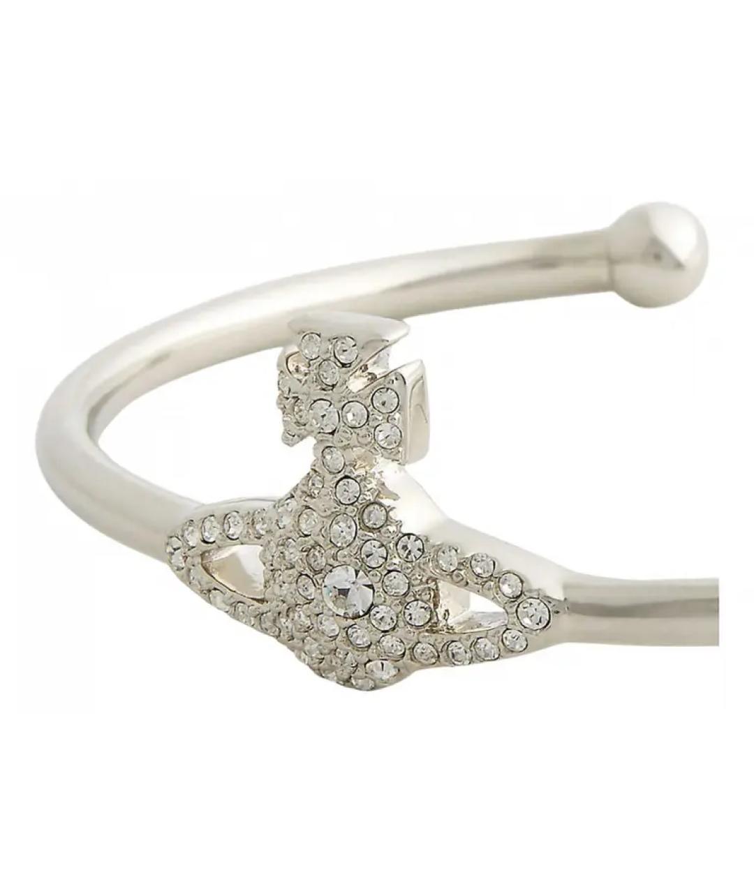 VIVIENNE WESTWOOD Серебрянный латунный браслет, фото 3