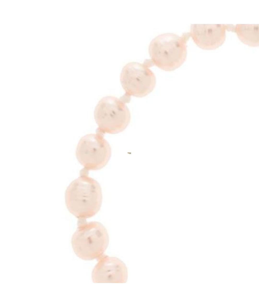 VIVIENNE WESTWOOD Белый латунный браслет, фото 2