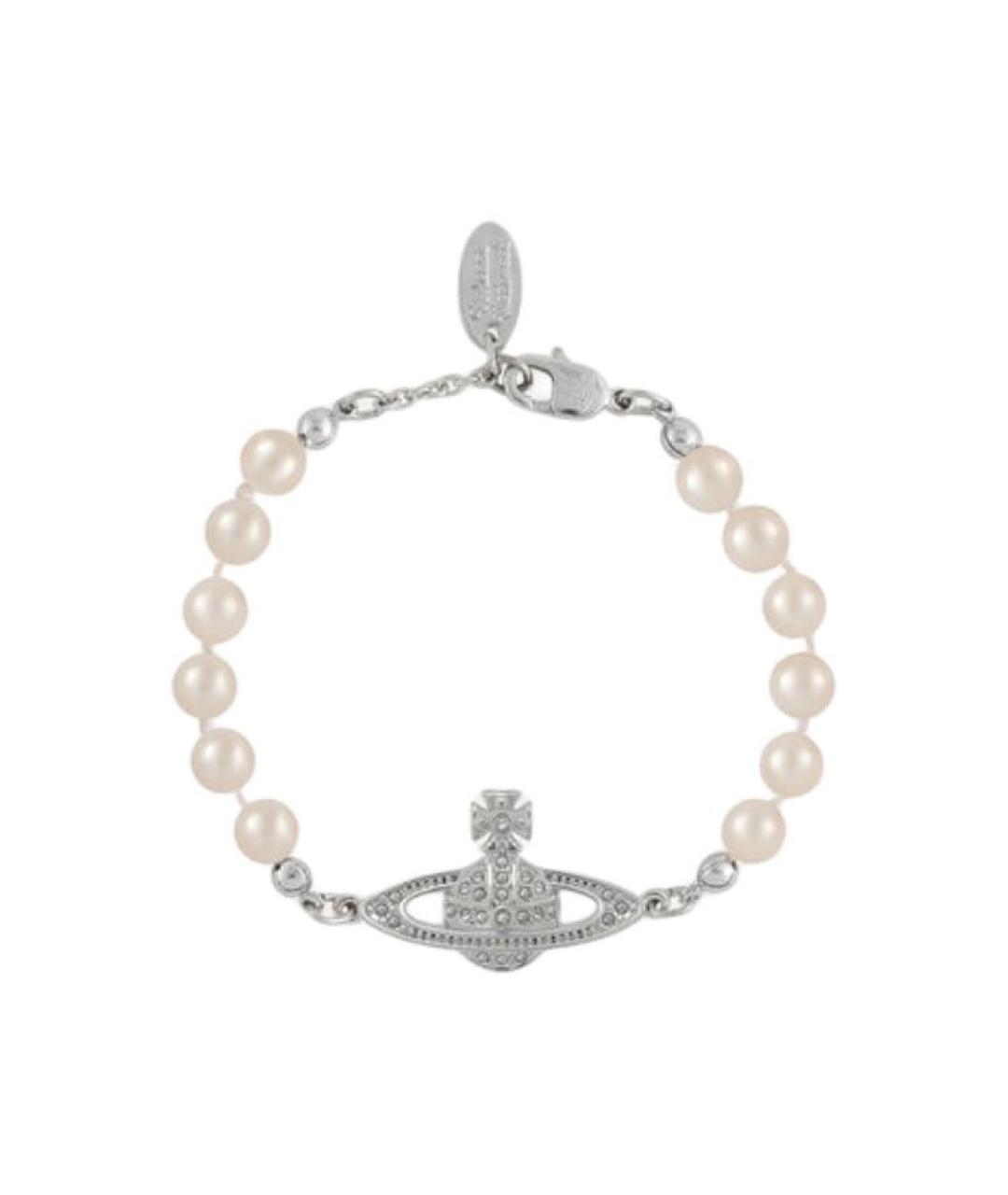 VIVIENNE WESTWOOD Серебрянный латунный браслет, фото 2