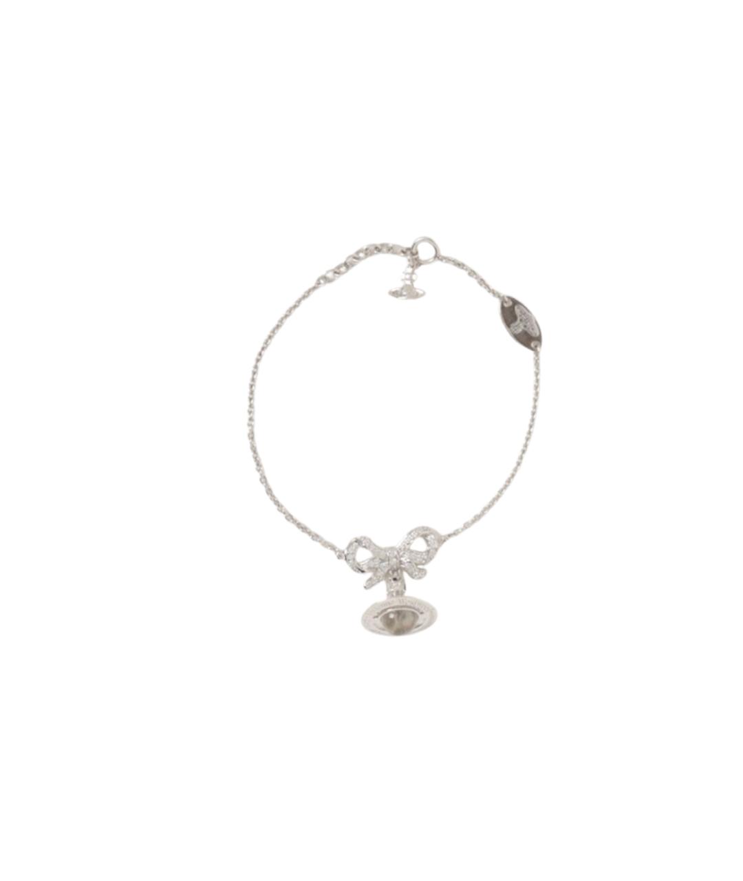 VIVIENNE WESTWOOD Серебрянный металлический браслет, фото 1