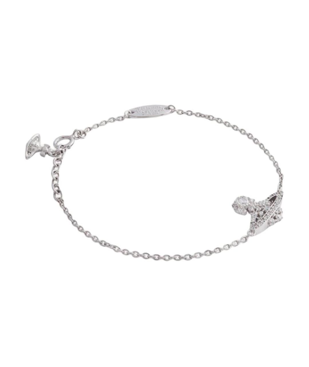 VIVIENNE WESTWOOD Серебрянный серебряный браслет, фото 3