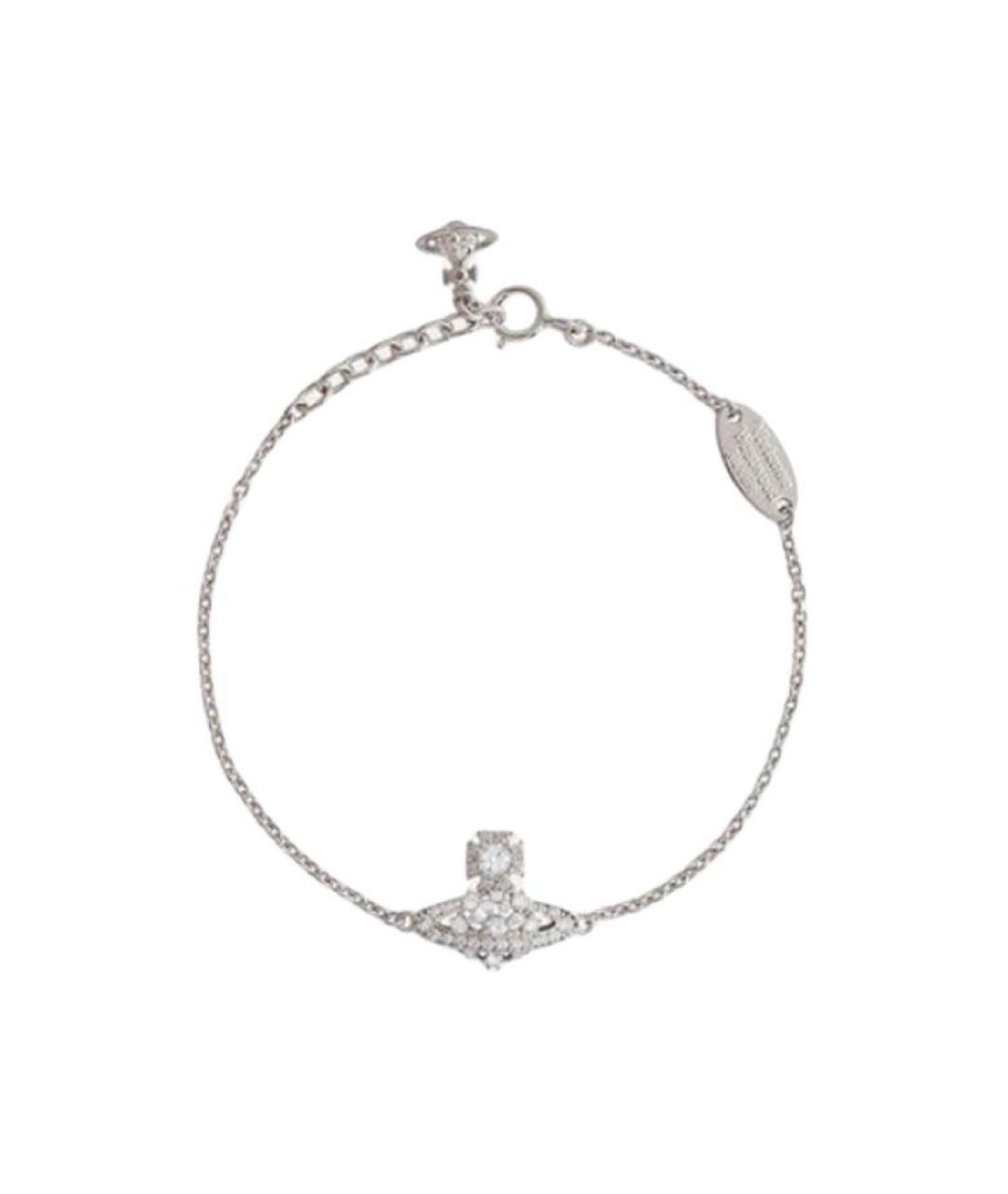 VIVIENNE WESTWOOD Серебрянный серебряный браслет, фото 2