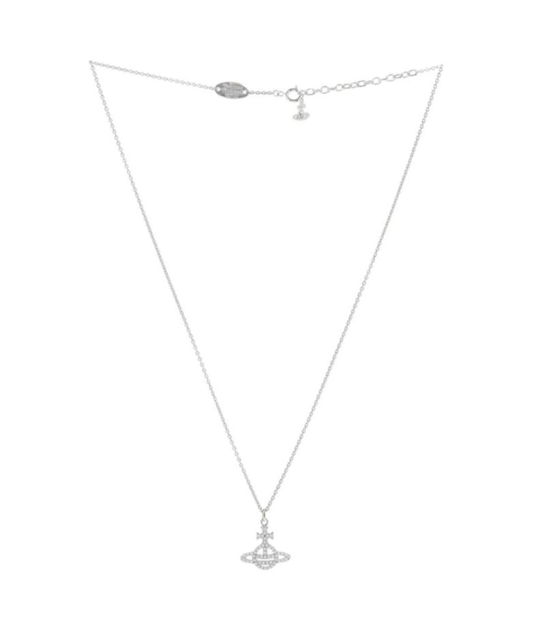 VIVIENNE WESTWOOD Серебряное латунное колье, фото 2