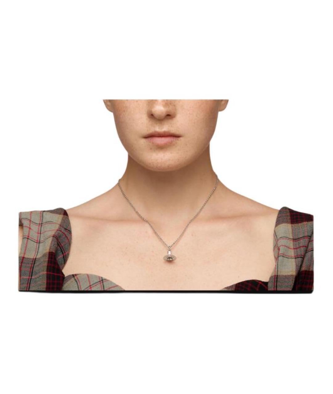 VIVIENNE WESTWOOD Серебряная цепочка/подвеска, фото 3