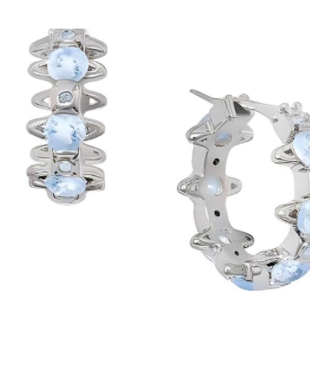 VIVIENNE WESTWOOD Серебряные латунные серьги, фото 3