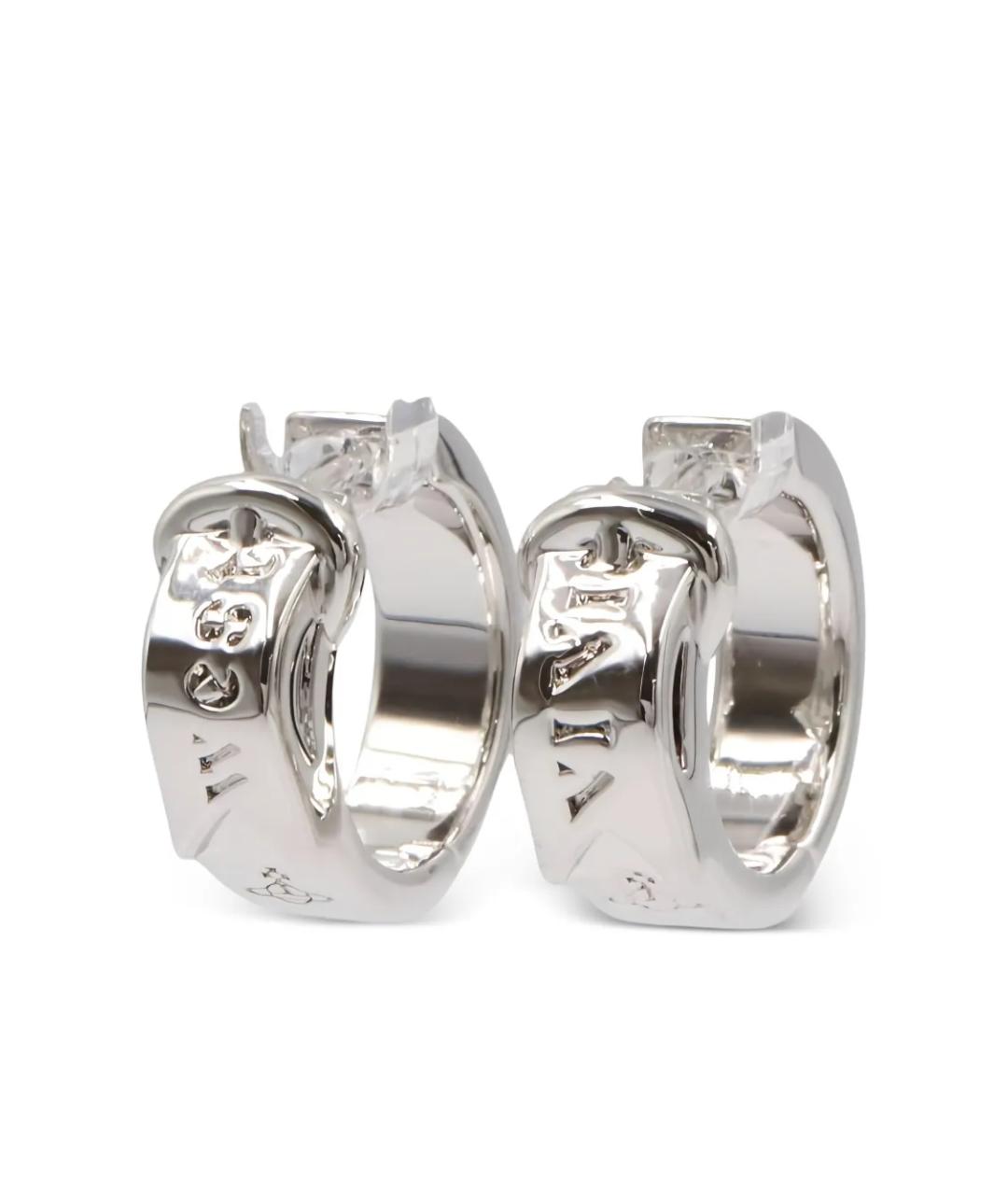 VIVIENNE WESTWOOD Серебряные латунные серьги, фото 1