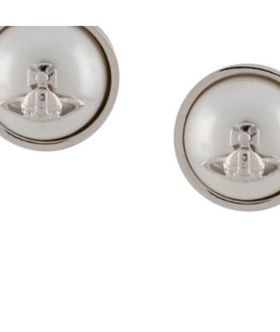 VIVIENNE WESTWOOD Серебряные латунные серьги, фото 2