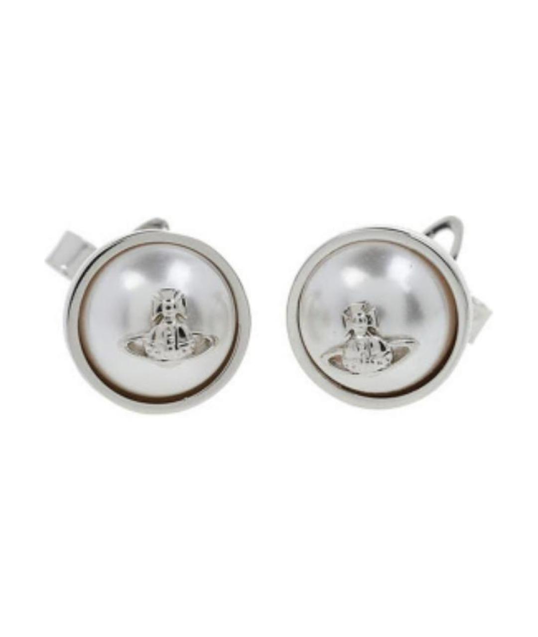 VIVIENNE WESTWOOD Серебряные латунные серьги, фото 1