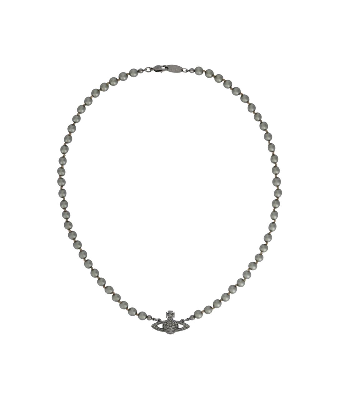 VIVIENNE WESTWOOD Черная цепочка/подвеска, фото 1