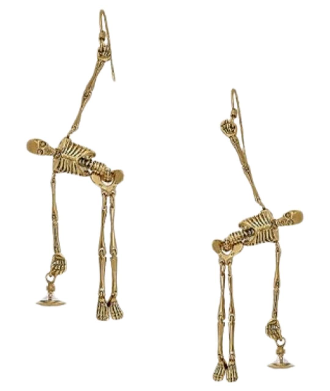 VIVIENNE WESTWOOD Золотые серьги, фото 1