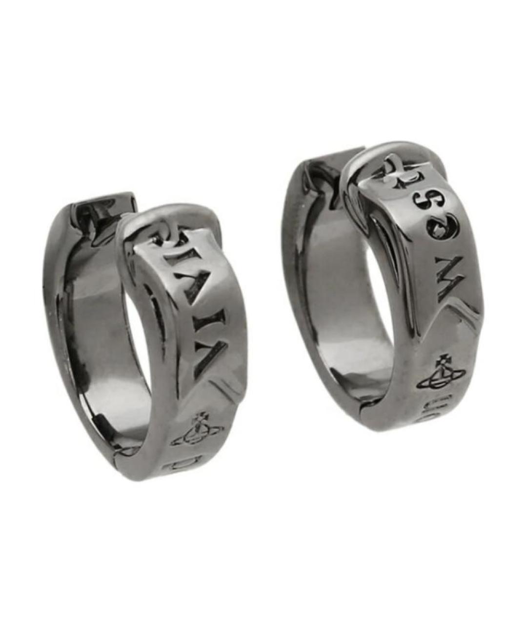 VIVIENNE WESTWOOD Серебряные латунные серьги, фото 1