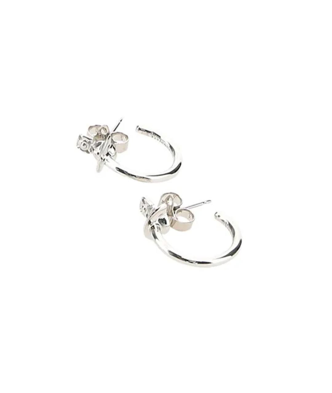 VIVIENNE WESTWOOD Серебряные латунные серьги, фото 1
