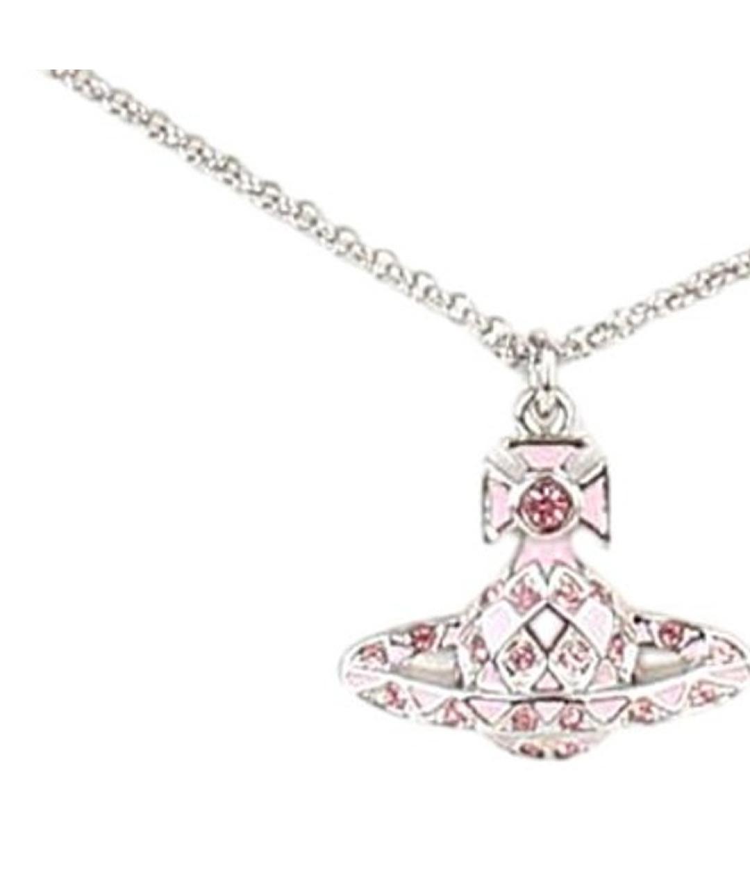 VIVIENNE WESTWOOD Серебряное латунное колье, фото 3