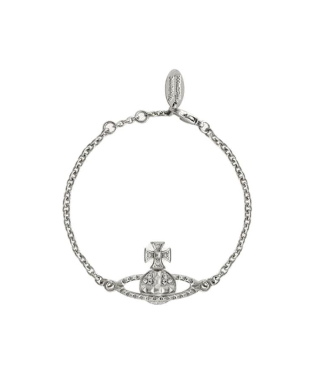 VIVIENNE WESTWOOD Серебрянный латунный браслет, фото 2