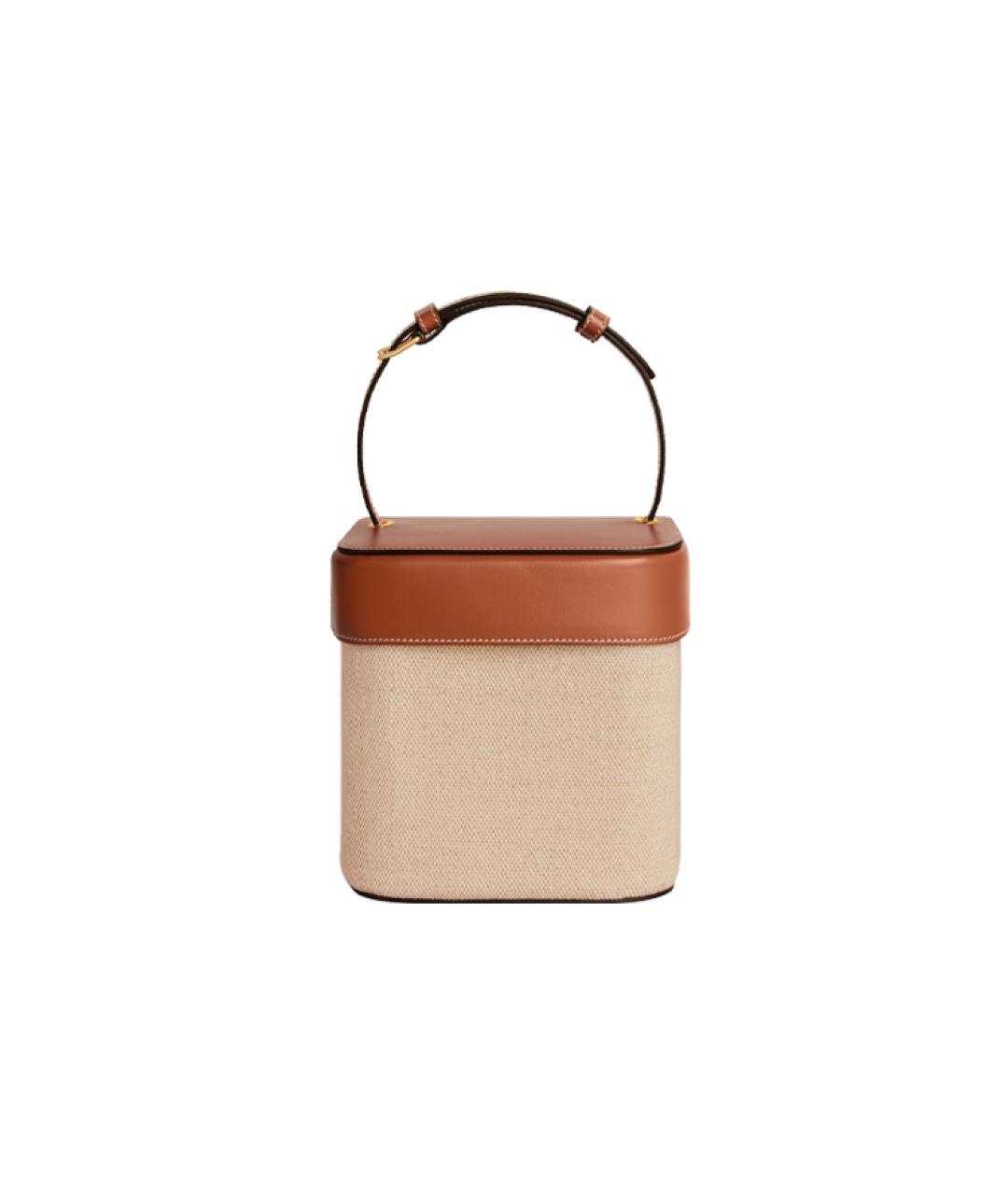 CELINE Коричневая сумка через плечо, фото 3