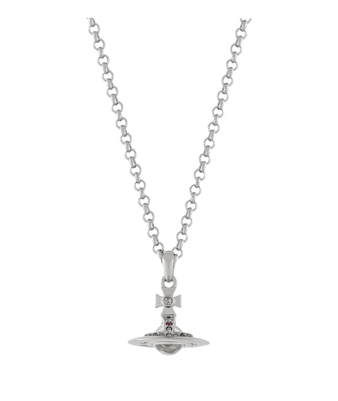 VIVIENNE WESTWOOD Серебряная латунная цепочка/подвеска, фото 1