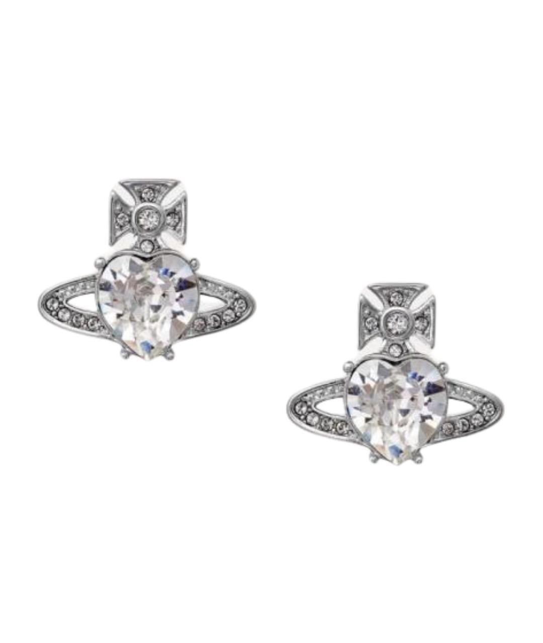 VIVIENNE WESTWOOD Серебряные латунные серьги, фото 1