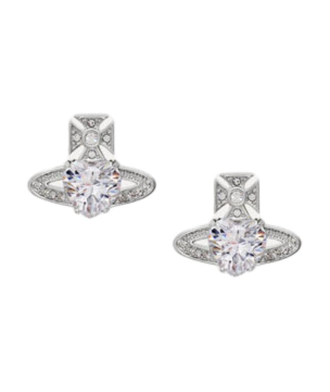 VIVIENNE WESTWOOD Серебряные латунные серьги, фото 2