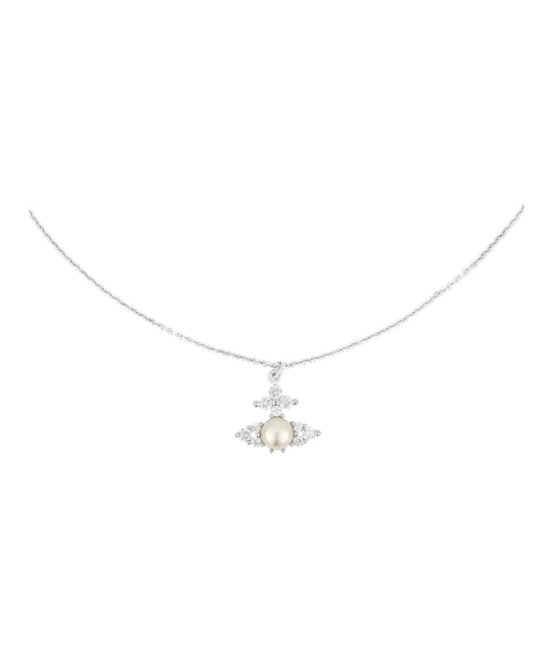 VIVIENNE WESTWOOD Серебряная латунная цепочка, фото 1