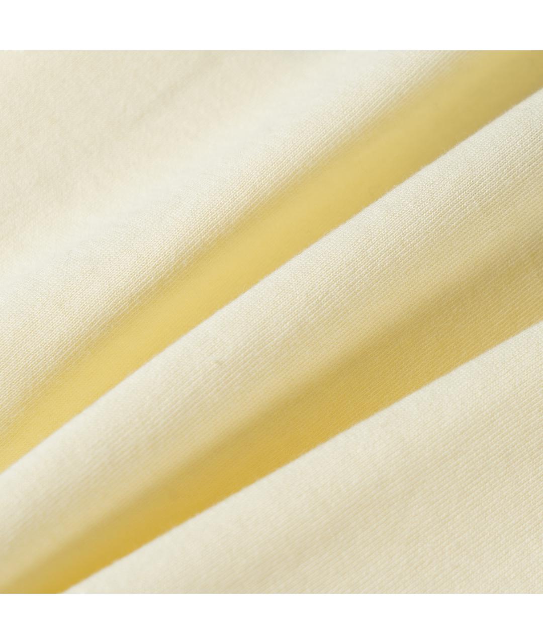 CELINE Желтая хлопковая футболка, фото 7