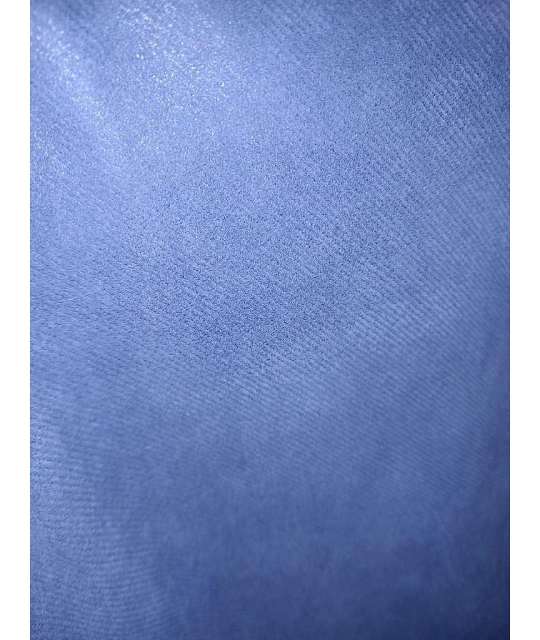 MALO Голубая замшевая куртка, фото 3