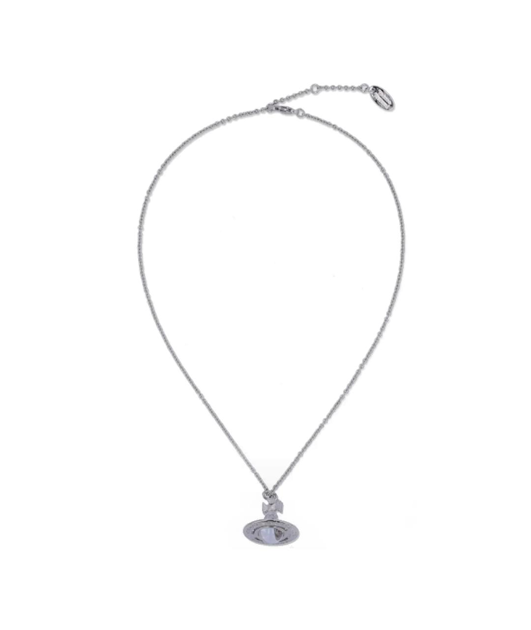 VIVIENNE WESTWOOD Серебряное латунное колье, фото 1