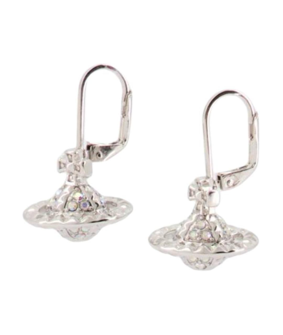 VIVIENNE WESTWOOD Серебряные латунные серьги, фото 2