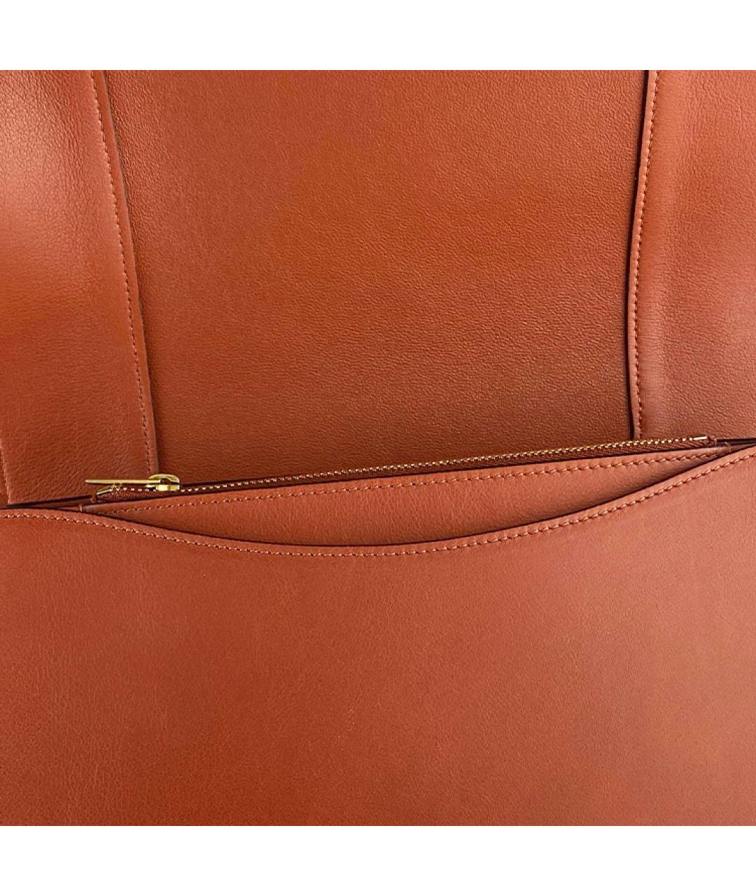 CELINE Коричневая сумка через плечо, фото 8