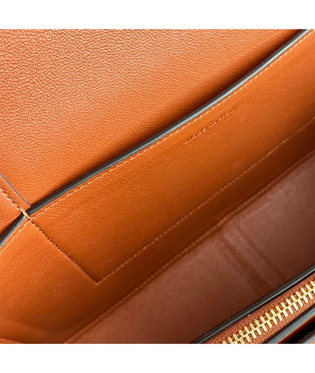 CELINE Коричневая сумка через плечо, фото 6