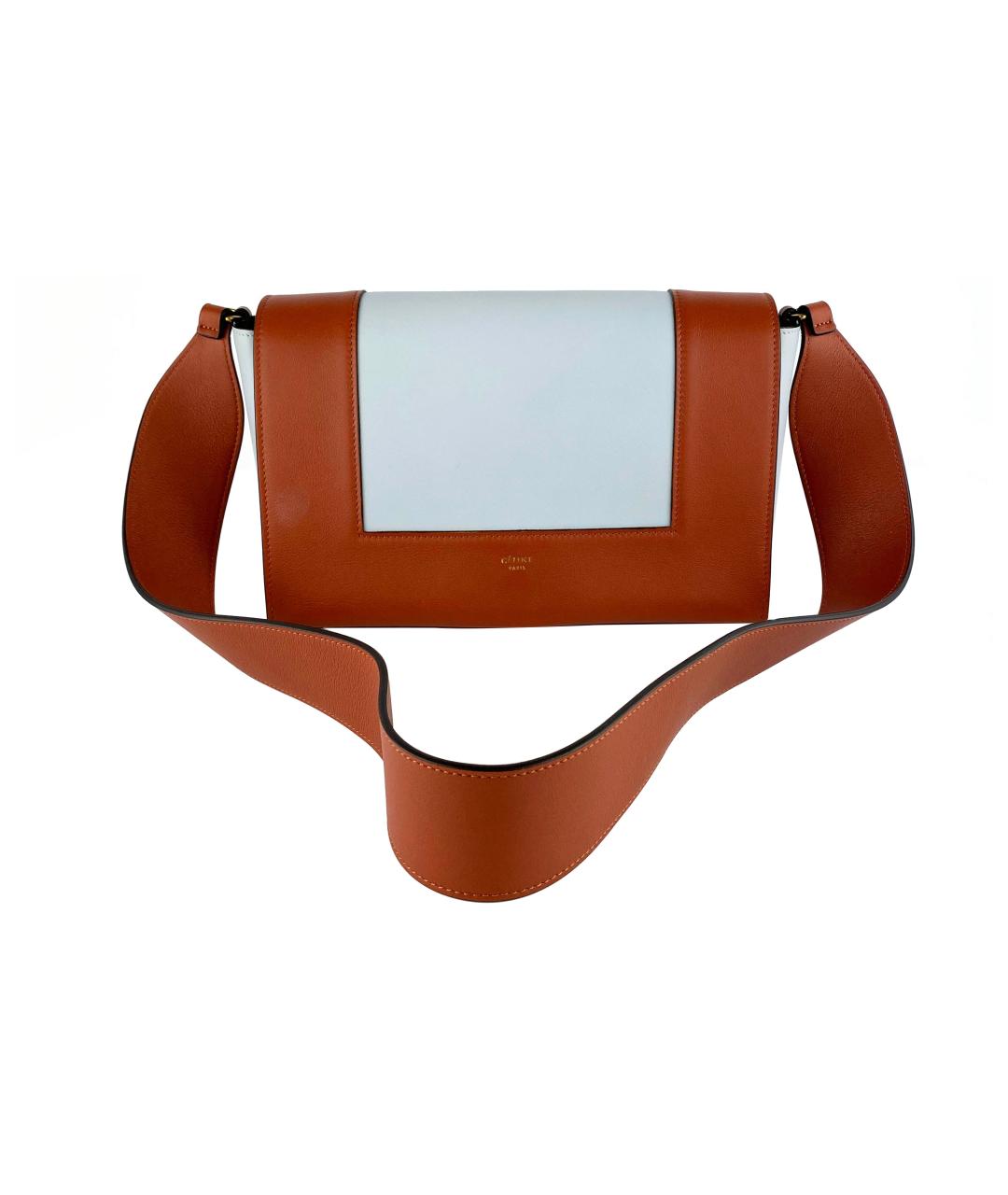 CELINE Коричневая сумка через плечо, фото 2