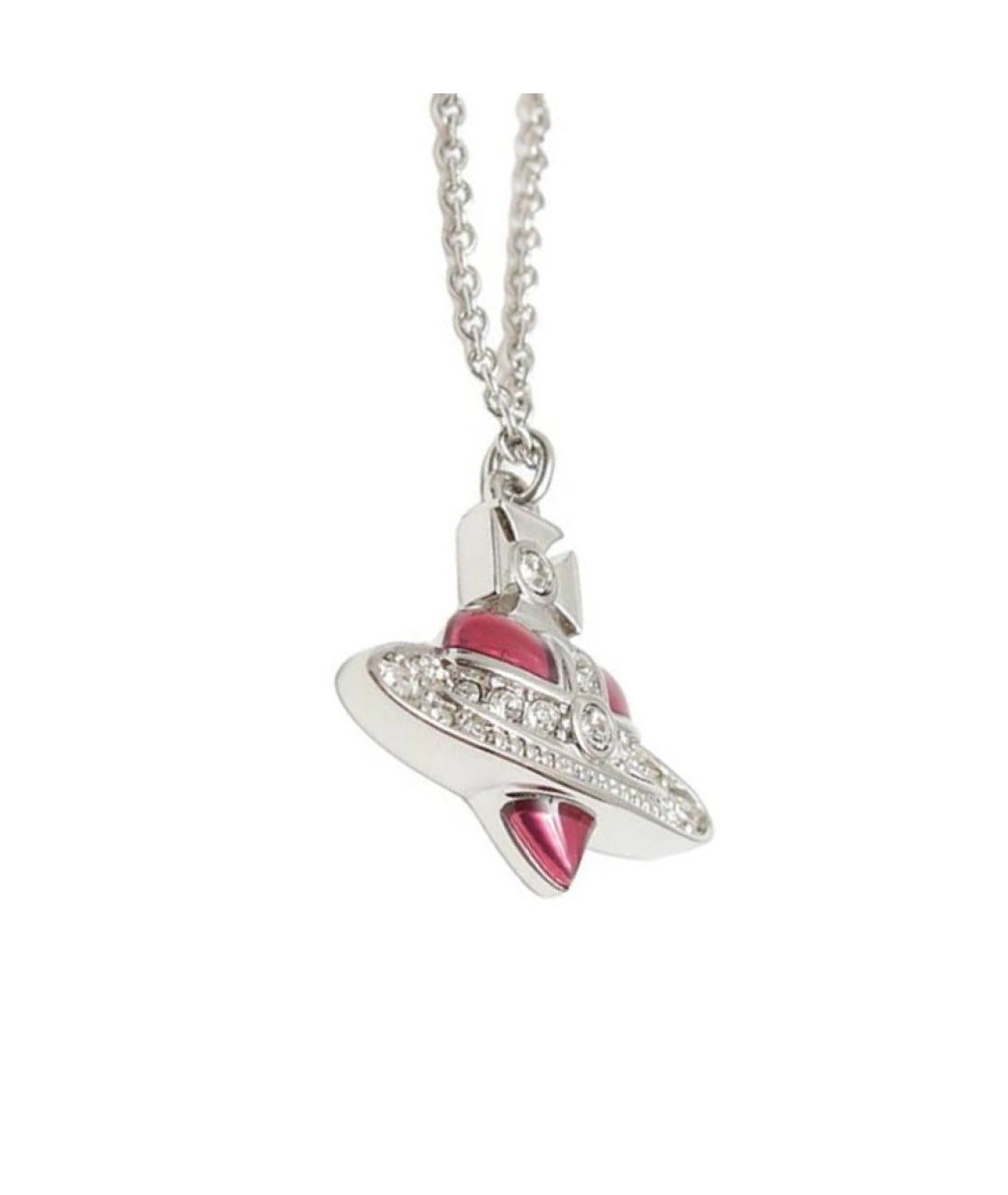 VIVIENNE WESTWOOD Серебряное латунное колье, фото 3